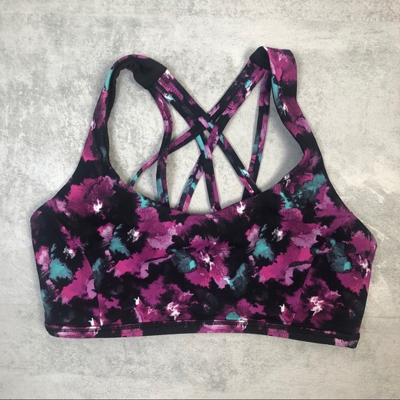 Lululemon Free to Be Tranquil Midnight Bloom Bra - Picture 3 of 3